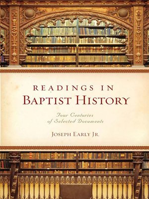 cover image of Readings in Baptist History